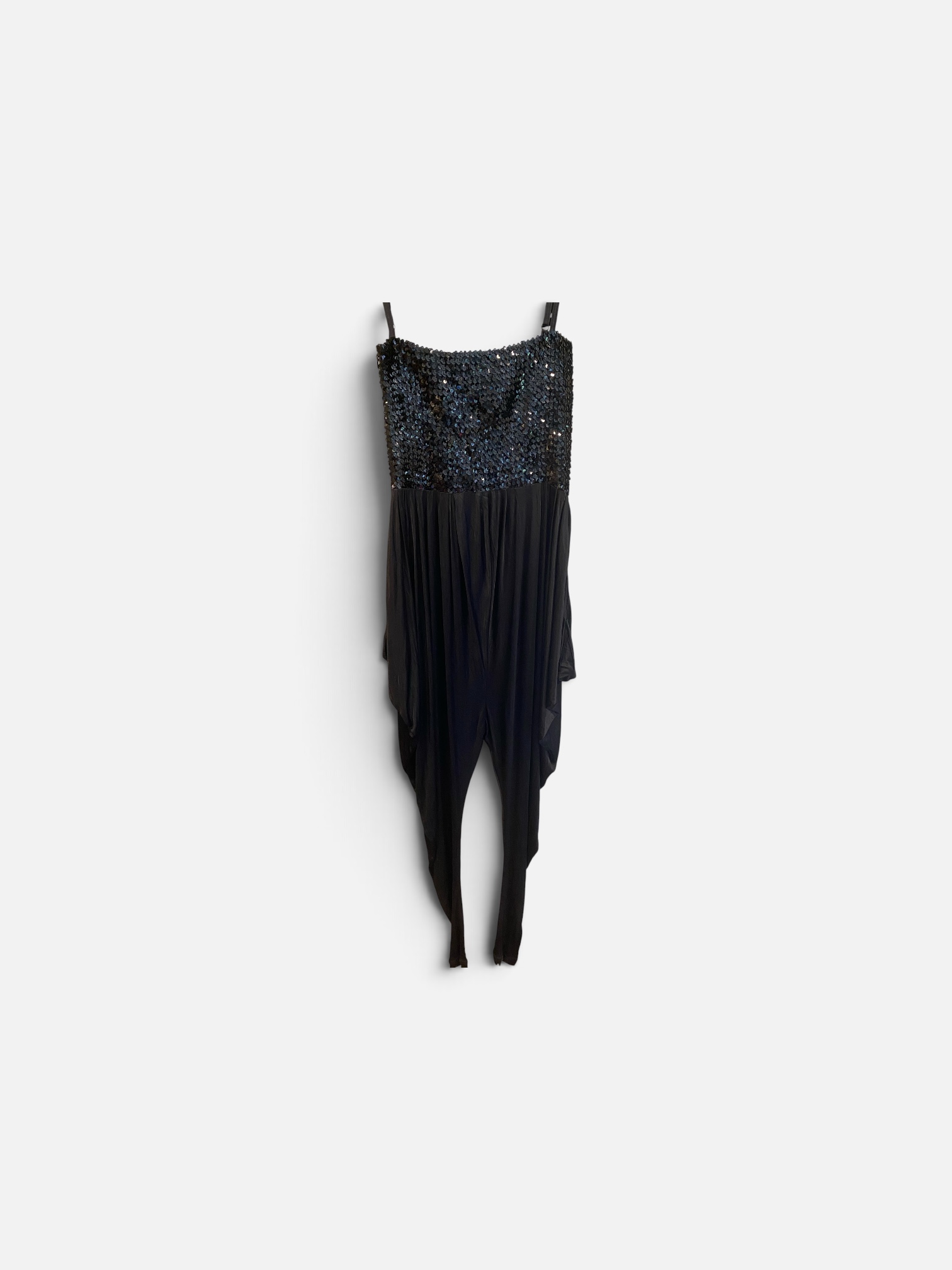 Dolce & Gabbana rare archival sequin and satin jumpsuit, 1990s–2000s